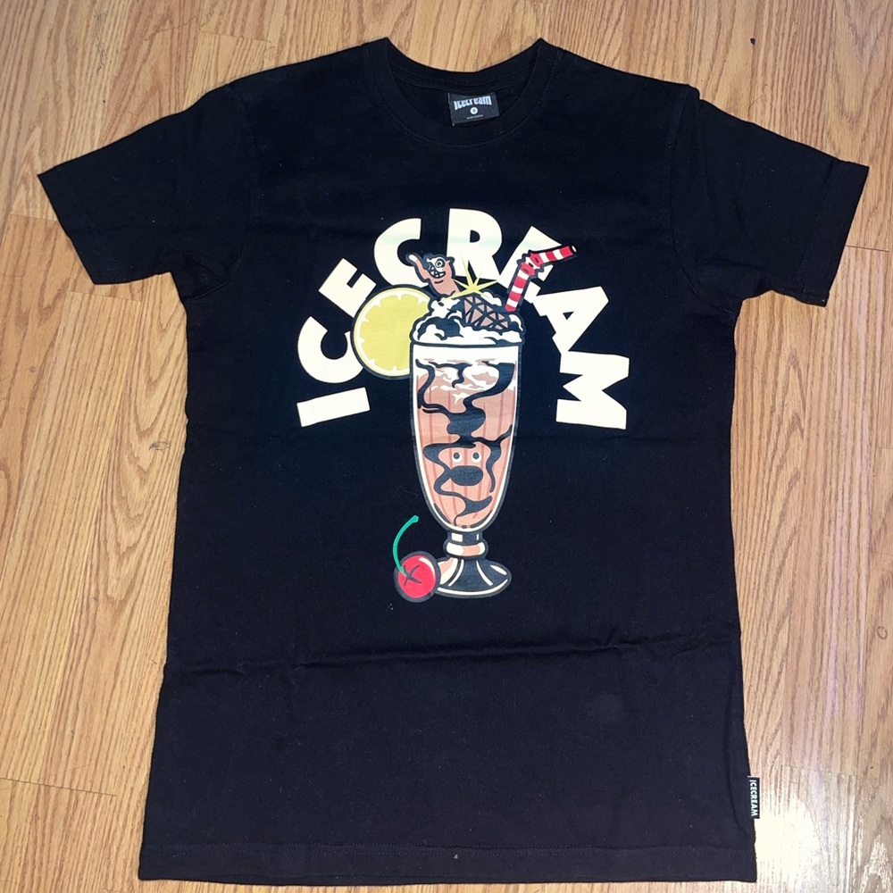Icecream Classic Black Tee